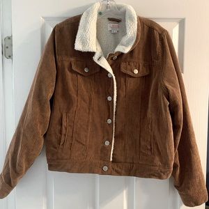 Corduroy Sherpa Jacket